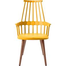 Kartell Comback with wooden legs Chair