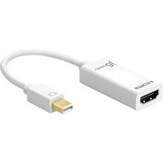 j5create Mini DisplayPort 1.2 - HDMI 1.4 Adapter M-F 0.1m