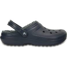 Blue Outdoor Slippers Crocs Classic Fuzz Lined W - Navy/Charcoal