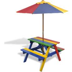 Rectangular Picnic Tables Garden & Outdoor Furniture vidaXL 40773