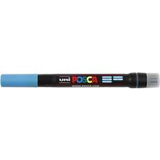 Uni Posca PCF-350 Brush Tip Light Blue