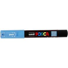 Blue Markers Uni Posca PC-1M Extra Fine Bullet Light Blue