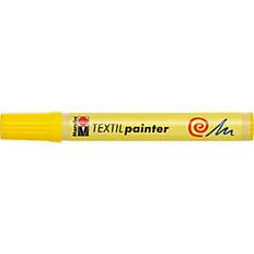 Yellow Textile Pen Marabu Textil Painter 020 2-4mm Yellow