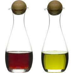 Transparent Oil- & Vinegar Dispensers Sagaform Nature Oil- & Vinegar Dispenser 30cl 2pcs