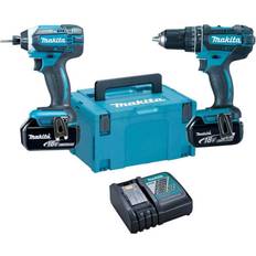 Makita Drills & Screwdrivers Makita DLX2145TJ (2x5.0Ah)