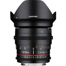 Samyang Sony E (NEX) - ƒ/1.9 Camera Lenses Samyang 20mm T1.9 ED AS UMC for Sony E