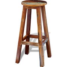 vidaXL Reclaimed Wood Bar Stool 75cm