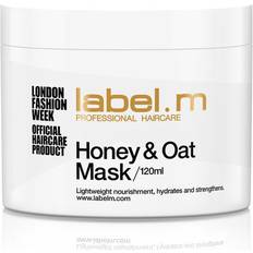 Label.m Curly Hair Hair Masks Label.m Honey & Oat Treatment Mask 120ml