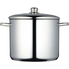 KitchenCraft MasterClass Stainless Steel with lid 14 L 30 cm