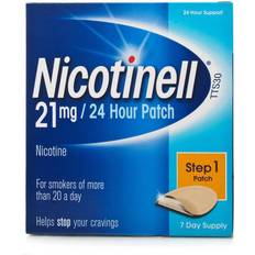 Nicotinell Medicines Nicotinell 21mg Step1 7pcs Patch