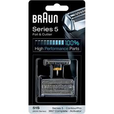 Running Water Shaver Replacement Heads Braun Series 5 51S Shaver Head