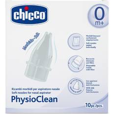 White Nasal Aspirators Chicco PhysioClean Replacement Nozzles for Nasal Aspirator