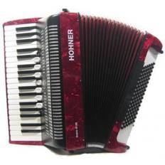 Red Accordions Hohner Chromatic Bravo 3 96