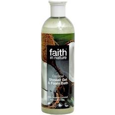 Faith in Nature Coconut Shower Gel & Foam Bath 400ml