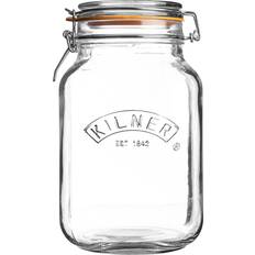 Transparent Kitchen Containers Kilner Clip Top Kitchen Container 2L