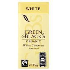 Green & Black's White Chocolate 35g