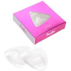 White Bra Pads Freebra Triangle Bra Pads - Transparent