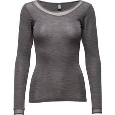 Femilet T-shirts & Tank Tops Femilet Juliana Long Sleeve T-shirt - Grey Melange