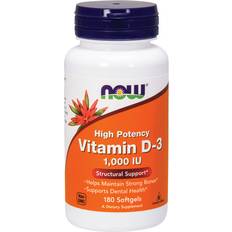 Now Foods Vitamin D-3 1000iU 180 pcs