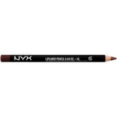 Black Lip Liners NYX Slim Lip Pencil Black Berry