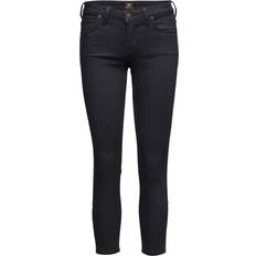 Lee Scarlett Cropped Skinny Jeans - Black Rinse