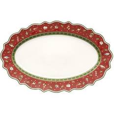 Porcelain - Red Serving Platters & Trays Villeroy & Boch Toy's Delight Serving Dish