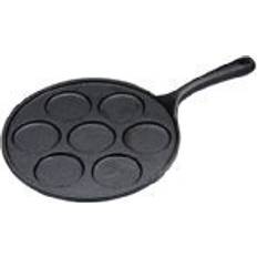 Ceramic Hob Egg Pans KitchenCraft Cast Iron Blinis 23.5 cm