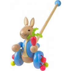 Orange Peter Rabbit Push Along