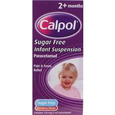 Calpol sugar free Calpol Sugar Free Infant Suspension Strawberry 100ml Liquid