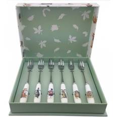 Silver Cake Forks Royal Worcester Wrendale Cake Fork 15cm 6pcs