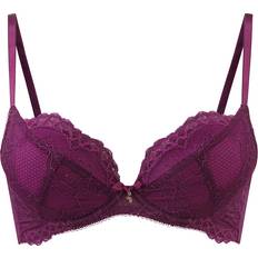 Gossard Superboost Lace Plunge Bra - Purple