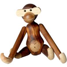 Brown Figurines Kay Bojesen Monkey Figurine 20cm