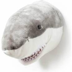 White Wall Heads Kid's Room Brigbys Animal Head Shark
