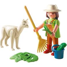 Playmobil Zookeeper with Alpaca 4944