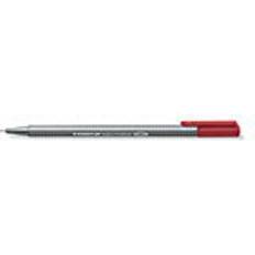 Red Fineliners Staedtler Triplus Fine Liner Point Pen Carmine Red 0.3mm 10-pack