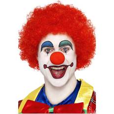 Smiffys Red Crazy Clown Wig