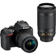 Nikon RAW DSLR Cameras Nikon D5600 + AF-P 18-55mm VR + AF-P 70-300mm VR