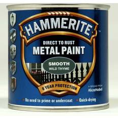 Hammerite Direct to Rust Smooth Effect Metal Paint Grey 0.25L