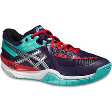 Asics Silver - Women Sport Shoes Asics Gel-Blast 6 W - Darkberry/Silver/Aqua Mint