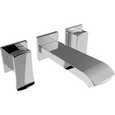 Wall Mounted Basin Taps Bristan Descent DSC WMBAS C Chrome