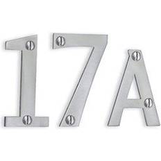 Beslagsboden Brushed Stainless Steel House Number 6