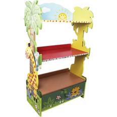 Storage Option Bookcases Teamson Fantasy Fields Sunny Safari Bookshelf