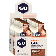 Chocolate Carbohydrates Gu Energy Gels with Caffeine Choclate Outrage 32g x 24 24 pcs