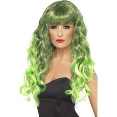 Smiffys Siren Wig Green Black