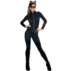 Carnival Fancy Dresses Rubies Womens Dark Knight Deluxe Catwoman Costume