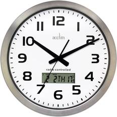 Glass Clocks Acctim Meridian Wall Clock 38cm