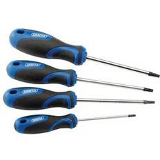 Set Torx Screwdrivers Draper 865TX/4 36851 Soft Grip TX Star Torx Screwdriver