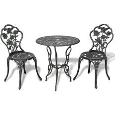 Best Bistro Sets Garden & Outdoor Furniture vidaXL 42164 Bistro Set, 1 Table incl. 2 Chairs