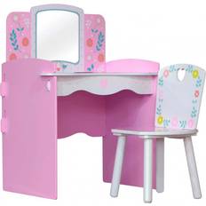 Pink Table Kidsaw Country Cottage Dressing Table