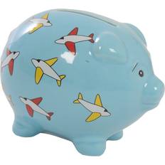 Suki Bright Banks Aeroplane Piggy Bank